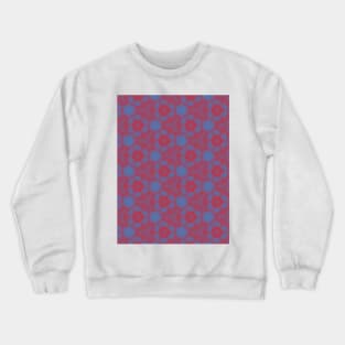 wet geomatric textured pattern Crewneck Sweatshirt